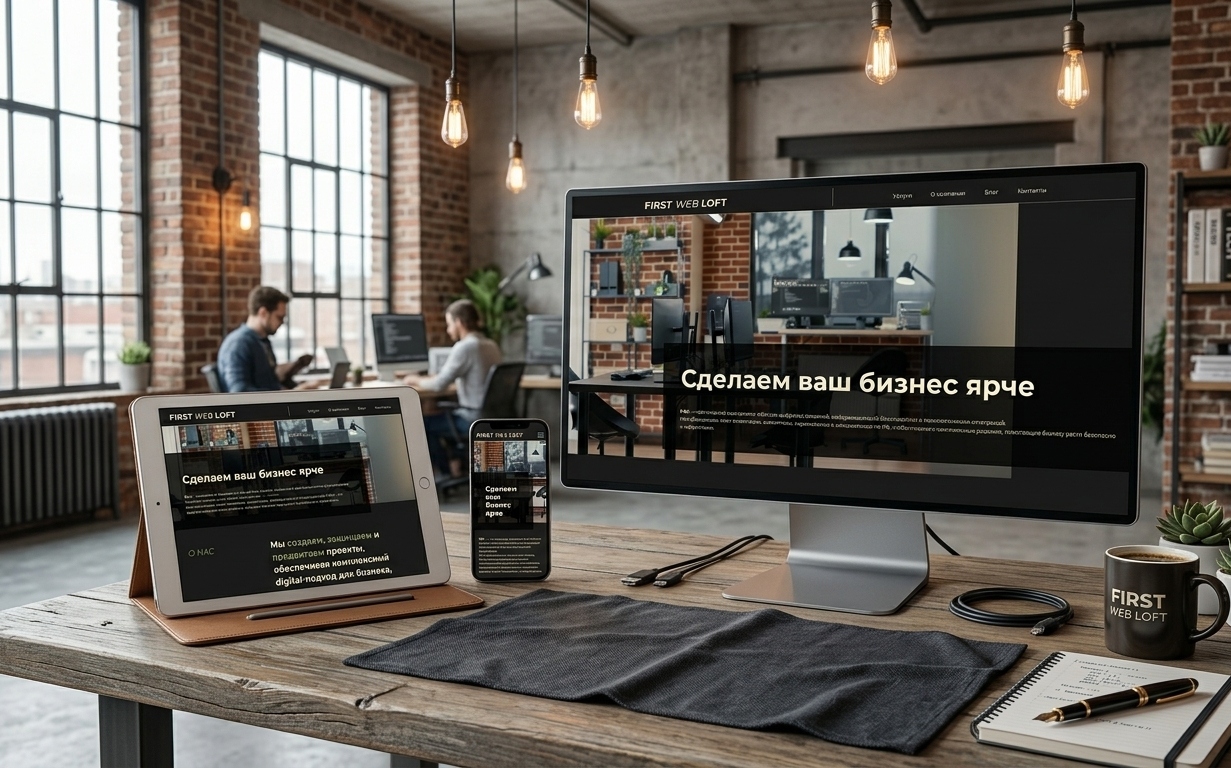 Разработка сайта веб-студии
